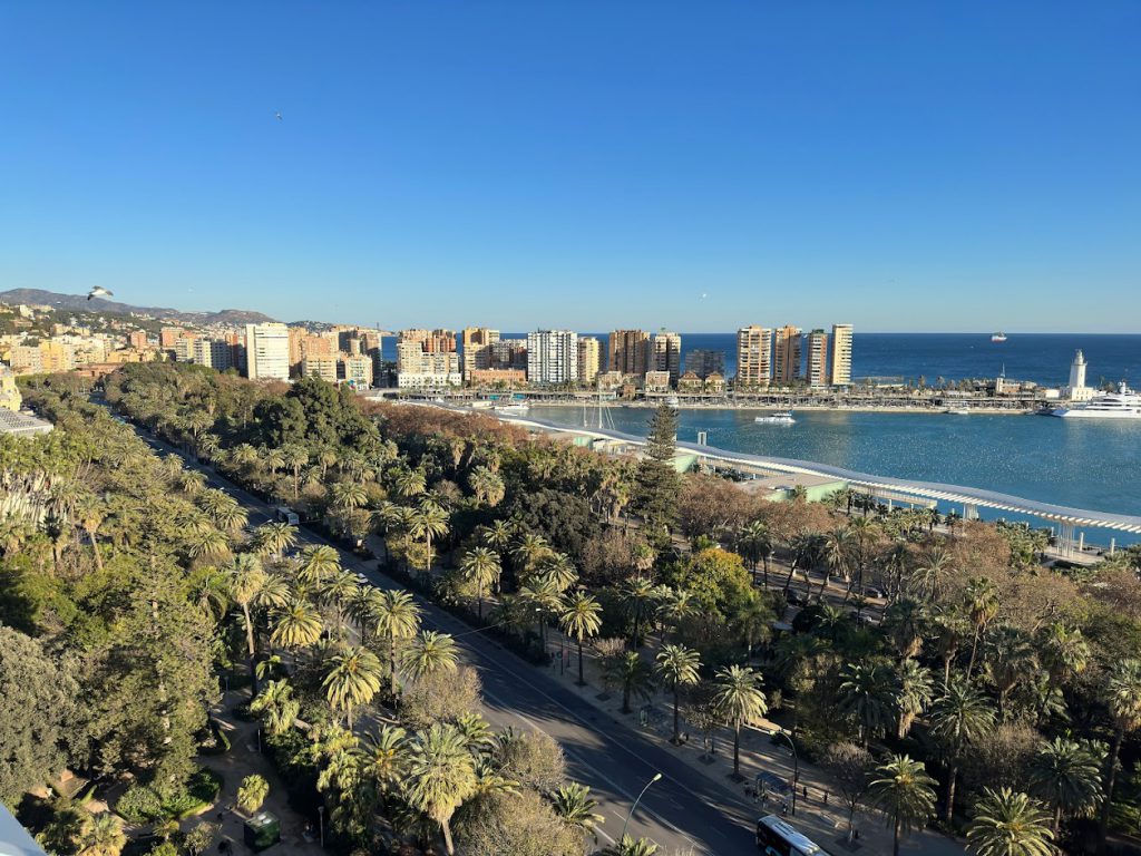 View from the hotel